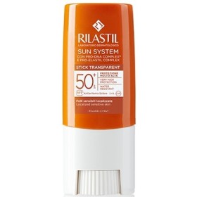 Rilastil Sun System Stick Solare 50  Trasparente 8,5 ml