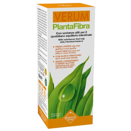 Verum Plantafibra Fluido Concentrato Integratore Regolarità Intestinale 150 ml