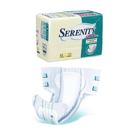 Serenity Soft Dry Pannolone Mutandina Extra Taglia L 30 Pezzi