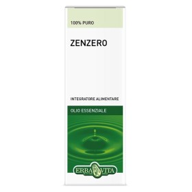 Erba Vita Olio Essenziale Zenzero Integratore Digestivo 10 ml