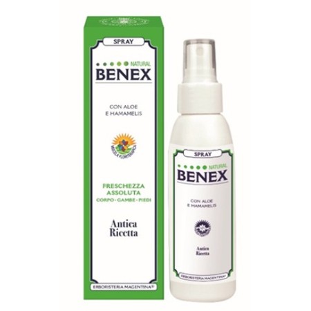 Erboristeria Magentina Benex Spray Corpo Detergente Rinfrescante 100 ml