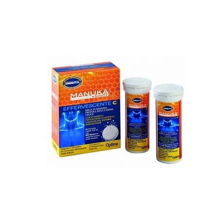 Optima Manuka Benefit Effervescente C Integratore Difese Immunitarie 20 Compresse