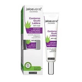 Zuccari AloeVera 2 Crema Contorni Occhi Labbra Antirughe 18 ml