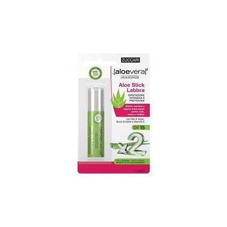 Zuccari Aloevera2 Stick Labbra Idratante 5.7 ml