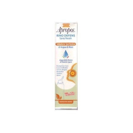 Apropos Rino Defens Spray Nasale Soluzione Ipertonica 125 ml