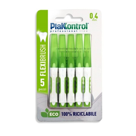 PlakKontrol Flexi Brush Scovolino Interdentale Flessibile 0,4 mm