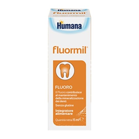 FluorMil Gocce di Fluoro Per Bambini 15 ml