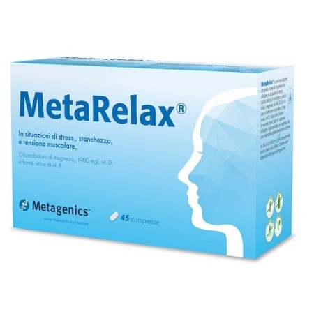 MetaRelax New Integratore contro Stress e Stanchezza 45 Compresse