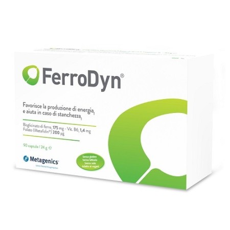 FerroDyn Integratore Ferro 90 Capsule