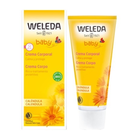 Weleda Baby Calendula Crema per il Corpo Protettiva 75 ml
