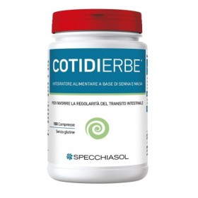 Specchiasol Cotidierbe Integratore Transito Intestinale 100 Compresse