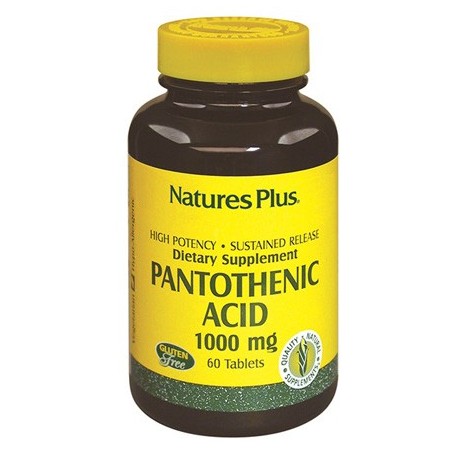 Nature's Plus Acido Pantotenico Integratore 60 Tavolette
