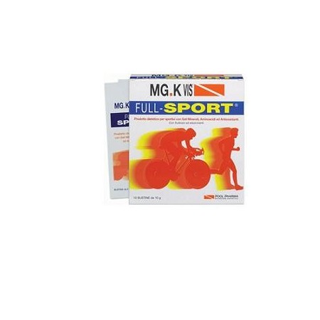 Mg.K Vis Full Sport Integratore Dietetico Sportivo 10 Bustine