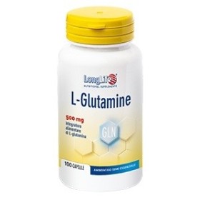 LongLife L-glutamine Integratore Muscolare 100 Capsule
