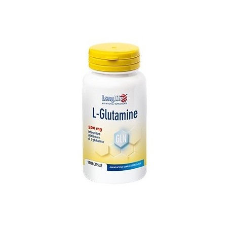 LongLife L-glutamine Integratore Muscolare 100 Capsule