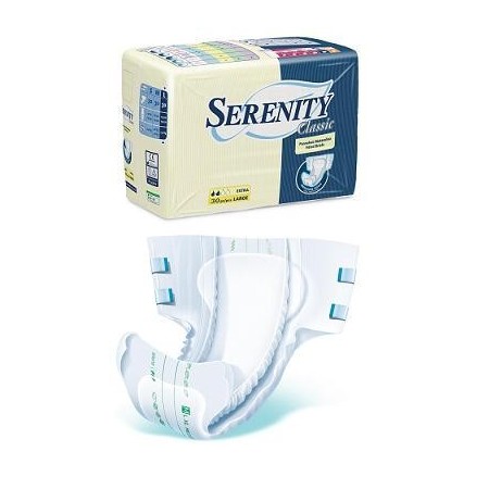 Serenity Classic Pannolone Mutanda Super Taglia M 30 Pezzi