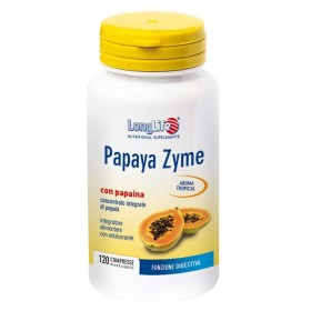 LongLife Papaya Zyme Integratore Digestivo 120 Tavolette