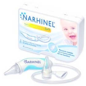 Narhinel Aspiratore Nasale Soft Neonati e Bambini   2 Ricambi Soft
