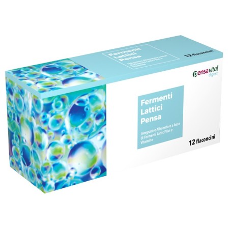 Pensa Pharma Fermenti Lattici Vitamina B Integratore 12 Flaconcini 7 ml