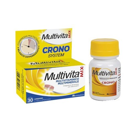 MultivitaMIX Crono Integratore Vitamine e Minerali 30 Compresse