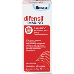 Humana Difensil Immuno Integratore Difese Immunitarie 150 ml
