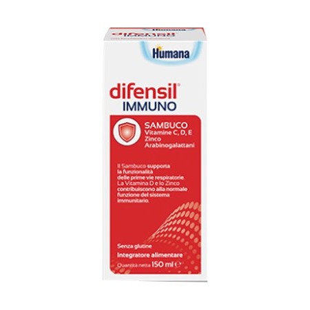 Humana Difensil Immuno Integratore Difese Immunitarie 150 ml