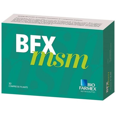 Biofarmex BFX Msm Integratore 30 Compresse
