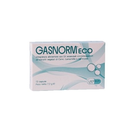 Gasnorm Eco Integratore 12 Capsule