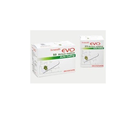 Linea D Evo Glicemia 25 Strisce Rettive