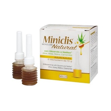 Miniclis Natural Adulti Lassativo 6 Microclismi
