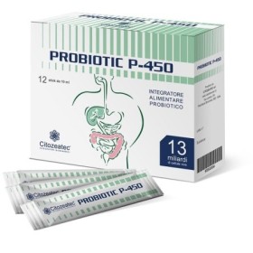 Citozeatec Probiotic P-450 Integratore Probiotico 12 Stick Monodose da 10 ml