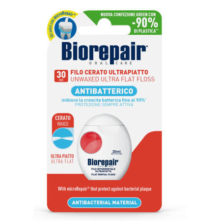 Biorepair Filo Interdentale Non Cerato Ultrapiatto
