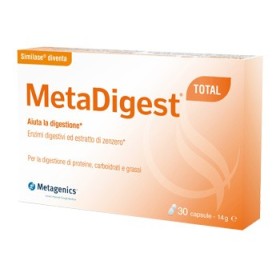 Metadigest Total Integratore Per La Digestione 30 Capsule