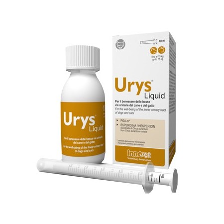Urys Liquid Integratore Veterinario Vie Urinarie 60 ml
